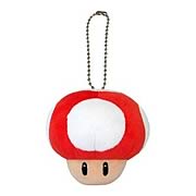 Super Mario Bros. Red Mushroom Mascot Plush
